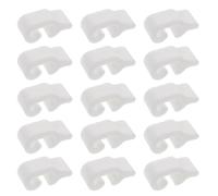 DOITOOL 80Pcs White Plastic Universal Shelving Connectors Cage Door Lock Clips for Pet Crates, Storage Cabinets, Playpen and Mesh Panel Joiner Accessories