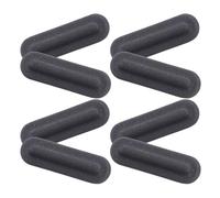 DOITOOL 8pcs Anti-slip Rubber Feet Pads for Laptop Bottom Case, Adhesive Rubber Replacement Skid-proof Cushions for Electronics