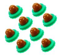 DOITOOL 8PCS Catnip Vitamin Pudding Snacks for Kittens Edible Lickable Catnip Balls with Random Flavors Portable Small Fitness Treats to Boost Appetite and Tongue Activity