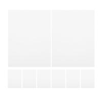 DOITOOL 8Pcs Diamond Color Grading Paper Cards for Jewelry Display, Accurate Gemstone Identification and Comparison Tool, Diamond Grading Card Set for Professional Gem Appraisal