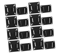 DOITOOL 8pcs Heavy Duty Tv Wall Brackets for LED LCD Monitors Sturdy Iron Mount with Quick Installation and Multidirectional Rotation Space-saving Design for Home and Office Use