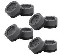 DOITOOL 8pcs Noise Mats for Washing Machine Heightening Pads Non-skid Design Vibration Feet for Washer Stabilization