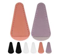 DOITOOL 8pcs Scissor Cover Pu Leather Scissor Tip Protection Sleeve, Portable Sheath for Scissors, Precise Fit Blade Protector for Crafting Environments and Daily Use