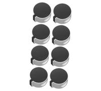 DOITOOL 8pcs Zinc Alloy Gas Stove Control Knobs Easy to Install Round Replacement Buttons for Gas Range and Oven Reliable and Sturdy Kitchen Accessories