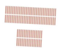 DOITOOL 90 Pcs Copper DIY Pendants for Necklace Making Durable Charms with Loop for Jewelry Projects Rose Gold Craft Supplies for Jewelry