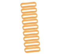 DOITOOL 9pcs Binding Mold Belts for Pottery Crafts Rubber Ring Tools Stretch Pottery Mold Bands for Plaster Fixation