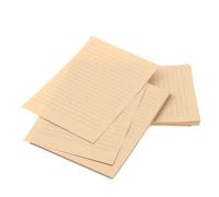 DOITOOL A5 Vintage Lined Kraft Letter Writing Paper 100 Sheets Brown Retro Stationery for Calligraphy Letters and Artistic Projects