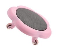 DOITOOL Abdominal Exercise Roller Flowershaped Plastic Core Trainer with Five Sliding Wheels for Stable Abdominal Training for Effective Core Home Gym Workout Fitness Slider Discs