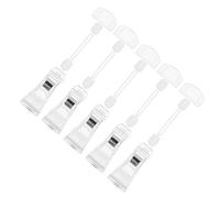 DOITOOL Acrylic Advertising Clip 6 Inch Clear Price Tag Holder Display Clips for Supermarket Retail Shop Label Stand Sign Holder