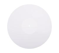 DOITOOL Acrylic Record Mat for Professional Turntable Mat for Vinyl Record for Home Disc Use White Album Vinyl