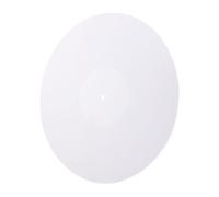 DOITOOL Acrylic Record Mat for Turntable Mat Audio Player for Home Disc Made of Thick Suitable for Vinyl White Option for Audio Record Usage
