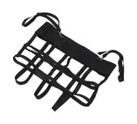 DOITOOL Adjustable Height Box Fan Hanging Bag with Slow Feeder Hay Bag Integration for Horse Stall and Barn Use, Sturdy Polyester Fan Holder for Efficient Cooling and Feeding