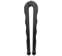 DOITOOL Adjustable Hook Wrench for Angle Grinder Nut Vertical Hole Spanner with Replaceable Head and Dual Claw Design 6.3 X 1.6 X 0.7 Inch Hand Tool