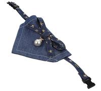 DOITOOL Adjustable Pet Bandana Collar Triangle Scarf Comfortable Bib Neckerchief for Dogs Cats S Stylish Pet Collar Decor for Festivals Parties and Daily Wear