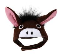DOITOOL Adorable Small Pet Donkey Ear Cotton Hat Headwear for Kitten and Hamster, Keep Warm and Cozy on Cold Days, Easy to Carry Pet Cosplay Accessory for Many Other Occasions
