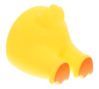 DOITOOL Animal Tail Adhesive Wall Hook for Toothbrush and Towel Hanging, Duck Tail Design Bathroom Storage Organizer, Waterproof Non-Drill Utility Hooks for Home and Travel