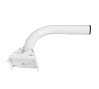 DOITOOL Antenna Monitoring Outdoor for Mounting Bracket Adjustable Pole Wireless with High Durability Steel Construction, White Weatherproof and Surveillance Bridge