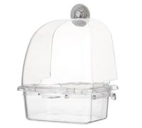 DOITOOL Automatic Bird Feeder Bird Food Container Premium and Safe Pp Material Fixed to The Cage Reasonable Capacity for Feeding