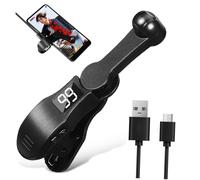 DOITOOL Automatic Phone Screen Clicker Portable Usb Clicker with Continuous Fast Clicking and Display for Live Streaming and Automated Tasks Black Material