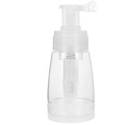 DOITOOL Baby Travel Powder Puff Bottle - 180ml White Plastic Talcum Powder Spray Bottle for Easy and Even Application, Multi-Use for Perfume and Floral Water