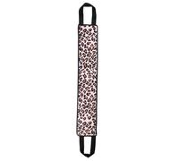 DOITOOL Back Fiber Material Self Tanner Applicator Band with Leopard Print for Easy Application and Reaching Hard-to-Reach Spots, for Self Tanning Lotion on Back and Body