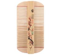 DOITOOL Bamboo Grate Comb Fine Tooth Double Sided for Scalp Massage Pet Grooming Dog Cat Hair Detangling Lice Treatment