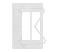 DOITOOL Bathroom Scale Holder Wall Mount Iron White No Drill Storage