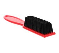 DOITOOL Beard Shaving Brush for Men with Comfortable Touch and Sweep Dust Function, Red Abs and Nylon Material, for Home Oil Head Styling Use and Personal Grooming by Barbers