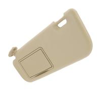 DOITOOL Beige Left Driver Side Automobile Sun Visor with Makeup Mirror Polarized Sunshade Extender for Levin Glare Reduction and UV Protection Windshield Sun Visor
