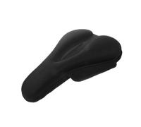 DOITOOL Bike Seat Cushion Cover and Breathable Ventilation with Memory Foam and Thick Silicone Padding, Comfortable Ergonomic Padded Bicycle Saddle Cushion with Contoured Groove