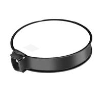 DOITOOL Black 40cm Portable Foldable round Photography Lamp Shade Flash Lamp Cover Diffuser Made of Reflective Polyester Fabric Provides Natural Photos Multi-purpose Use for Photography