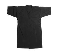 DOITOOL Black Hairdressing Gown Professional Salon Bathrobe with Long Sleeves Multi-Function Workwear for Women Beauty Center and Spa