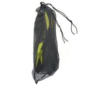 DOITOOL Black Nylon Ankle Flippers Mesh Bag Diving Equipment Tote Bag with High Load-Bearing Strength and Breathable Design for Snorkeling and Bodyboarding, Maximum Load Capacity 20kg