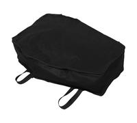 DOITOOL Black Paintable Pet Burial Body Bag with Handle Zippered Coffin Shaped Non-woven Fabric Casket for Small Pets and Dogs Leak-proof and Tear-resistant for Backyard Cremation