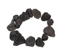 DOITOOL Black Volcanic Rock Gravel 250g 2-4cm Porous Natural Aquarium Stones Decorative Fish Tank Gravel for Aquascaping and Plant Pot Landscaping