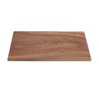 DOITOOL Black Walnut Wood Block for Carving Thickened Unfinished Hardwood Plank Natural Grain Texture DIY Craft Projects for Beginners and Woodworkers