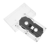 DOITOOL Blank Cassette Tape Case and Not Easy to Fade High Transparency with Abs Material , Standard 30-minute Recording Time , Good Decorative Effect for Study Room Or Living Room
