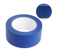DOITOOL Blue Painters Tape for Printers Heat Resistant High Temperature Masking Paper Easy to Cut and Remove Strong Adhesion Wide Masking Tape for Painting and Decorating