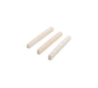 DOITOOL Bone Guitar Nuts and Best Tonal Link 3pcs for Electric Guitar and Bass Slotted Design for Easy Sanding Premium Instrument Accessory