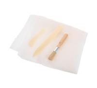 DOITOOL Book Binding Cloth Kit with Bone Folder Glue Brushes Repair for Efficient Book Repair User Friendly Design for Beginners Complete Bookbinding Material