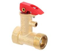 DOITOOL Brass Pressure Relief Valve 2 Cm Tube Diameter Safety Pressure Regulator Wide Compatibility Steam Drain Boiler Release Valve for Water Heater