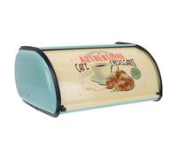 DOITOOL Bread Storage Box with Airtight Roll-Top Lid 13 Inch Kitchen Food Container Stable Wide Base for Bread Snacks and Fruit Storage