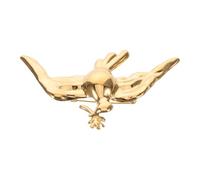 DOITOOL Brooch Pin Peace Dove Brooch Vintage Zinc Alloy Versatile Use Attention to Detail Women Securing Clothing Sweater Shawl Clips Elegant Unique Design Craftsmanship