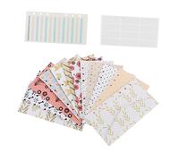 DOITOOL Budget Envelope Sheets for Cash Management Expense Recording Envelopes for Budgeting Portable Loose Leaf Money Organizer for Home and Office Financial Planning