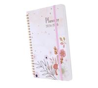 DOITOOL Budget Planner Book with Coil Binding Financial Notebook for Expense Tracking and Cash Budgeting Flat Lay Notepad with Elegant Cover for Business and Personal Finance Management