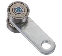 DOITOOL C30 Sliding Door Trolley Assembly Double Bearing Rollers, High-precision 2-wheel Steel Roller for Sliding Doors and Window Tracks, 50kg Load Capacity, 8mm Screw Hole Compatible