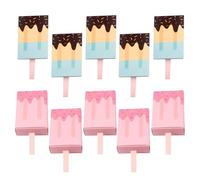 DOITOOL Candy Boxes Wedding Favor Boxes Ice Cream Shaped 20pcs with Drawer Type Storage Design Made of Paper and Timber Beautiful for Wedding Candies and Small Items