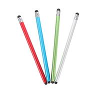 DOITOOL Capacitive Stylus Pens Smooth Writing Experience Silicone and Magnesium Aluminum Alloy Material 4pcs with Double-sided Rubber Pen Head for Tablets for Drawing and Touch Screens