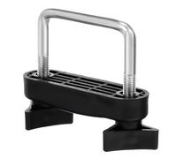 DOITOOL Car Roof Fixing Accessory Clamp Bracket Metal and Plastic Mounting Clip Sturdy Design Car Roof Luggage Racks Black Inner Diameter 6cm