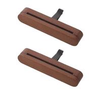 DOITOOL Car Scent Diffuser Vent Clip Made of Black Walnut with Odorless Refill Sticks, Lasting Freshness and Effortless Operation for Automotive and Office Use, Wooden Essential Oil